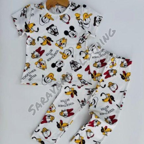 Kids Disney Friends Pajama Set