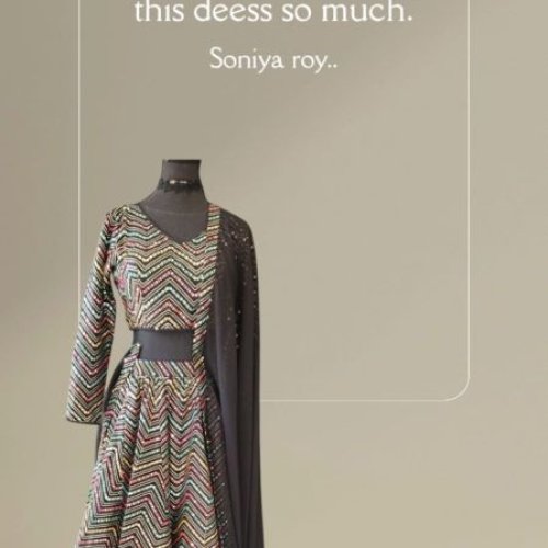 Georgette Silk Ladies Lehenga