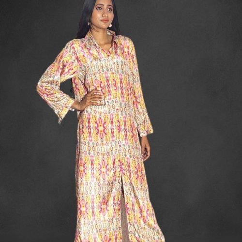 Multicolor Printed Women Co Ord Set