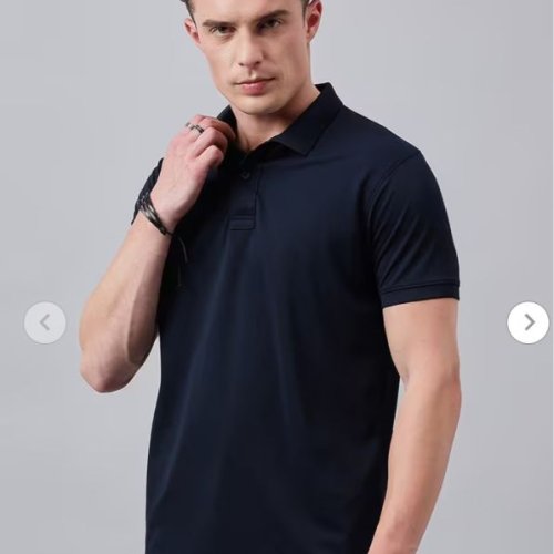 Mens Plain Polo T Shirt