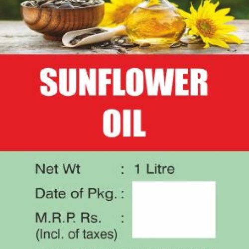 Cold Pressed Sunflower Oil