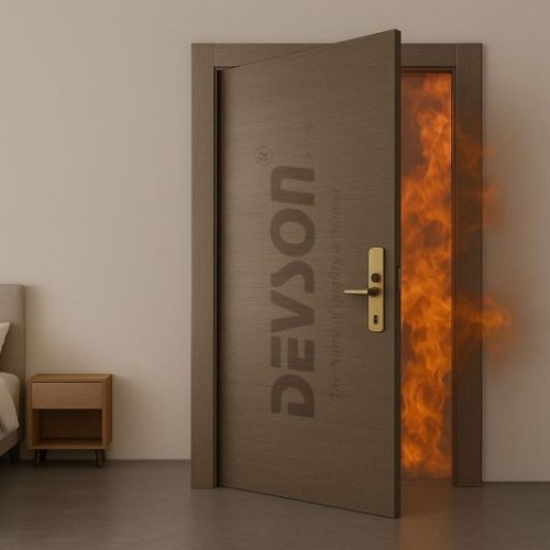 Fire Resistant Wooden Door