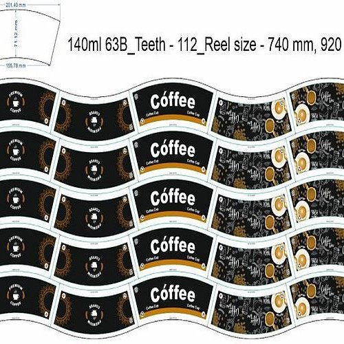 Disposable Printed Paper Cup Blank