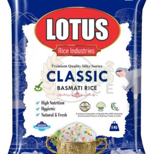 5 Kg Lotus Classic Basmati Rice