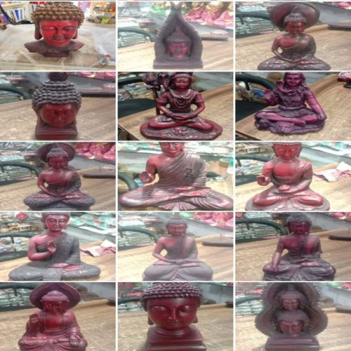 Wooden Buddha Statue