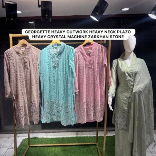 Ladies Kurti Palazzo Set