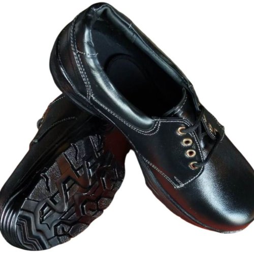 Flat Leather Safety Shoes