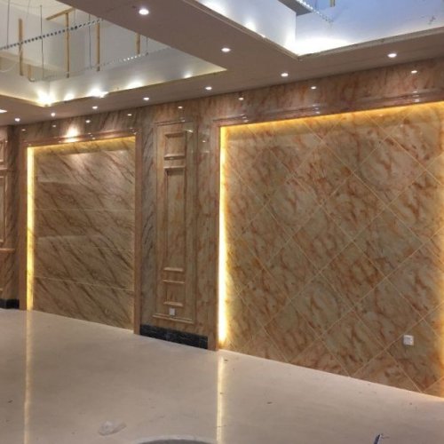 Glossy UV Marble Sheet Installation Service