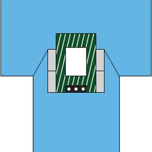 Cardiovascular Incise Drape