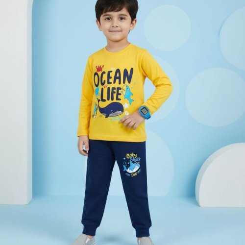 Boys Cotton Night Suit