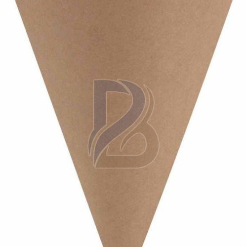 Brown Food Kraft Paper Cone