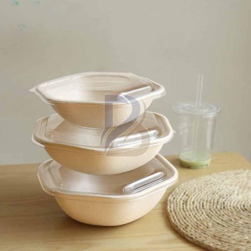 Eco Bagasse Hexagon Bowl