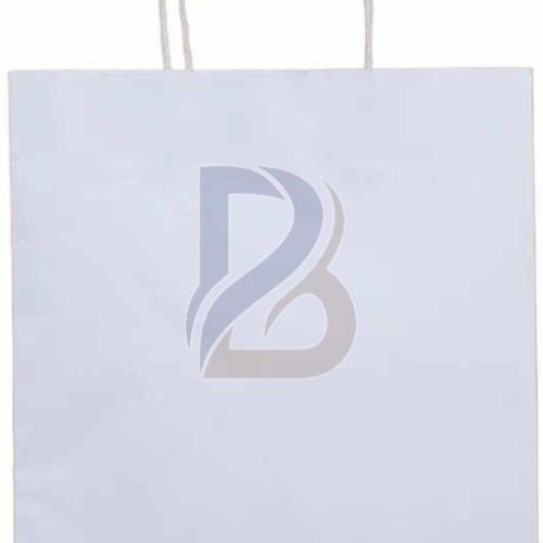 White Take Away Kraft Paper Bag