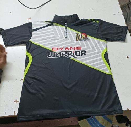 Mens Sportswear Polyester Stripe Warrior Training Jersey