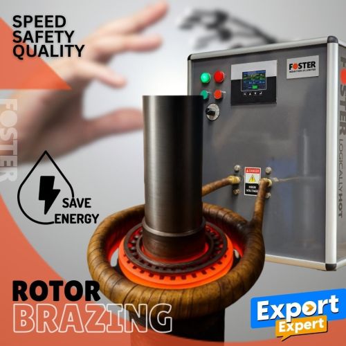 Induction Submersible Rotor Brazing Machine