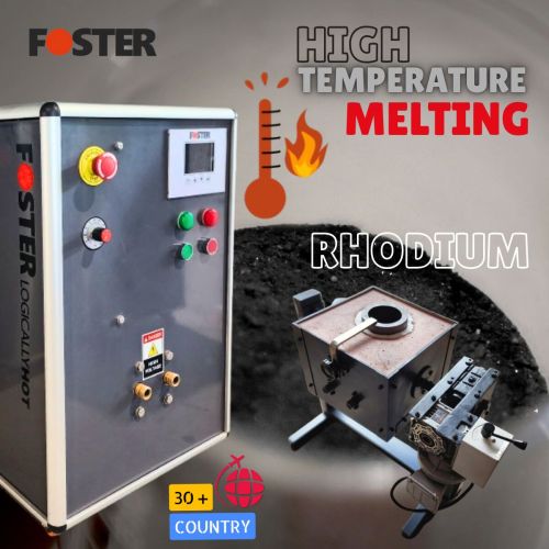 High Temperature Induction Rhodium Melting Furnace