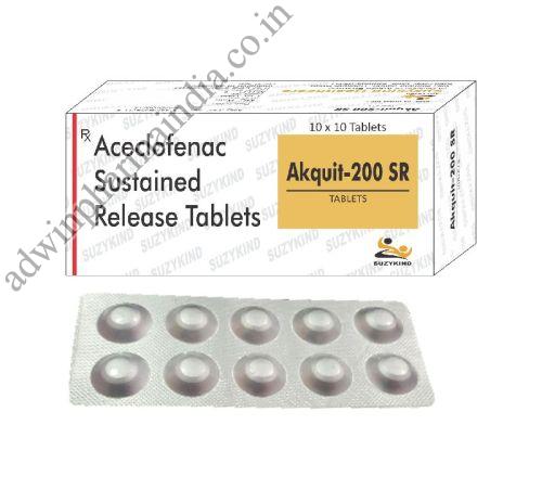 Akquit 200mg SR Tablets