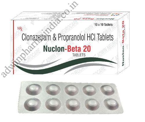 Nuclon-Beta 20mg Tablets