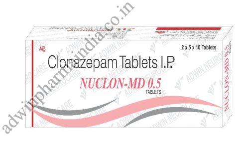 Nuclon-MD 0.5 mg Tablets