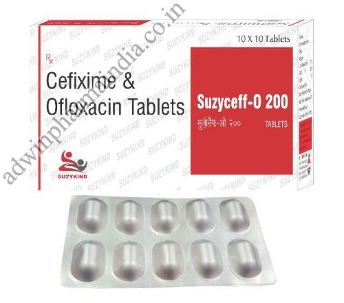 Suzyceff-O 200mg Tablets