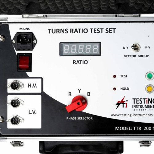 Portable Transformer Turns Ratio Test Set
