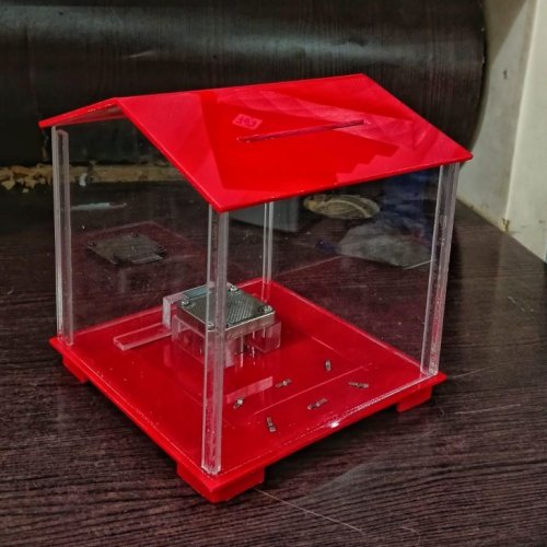 Premium Clear Acrylic Donation & Contribution Box