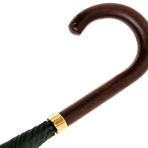 Brown Wooden Stick Umbrella Handle