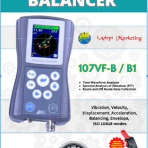 107VF- B1 FFT Analyzer With 4 Plane Balancer