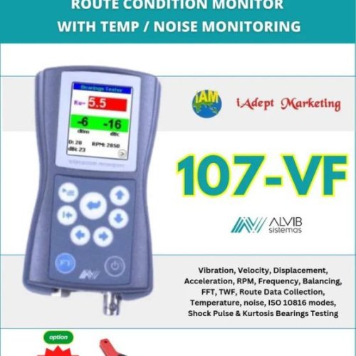 Single Channel Vibration Meter & Data Collector