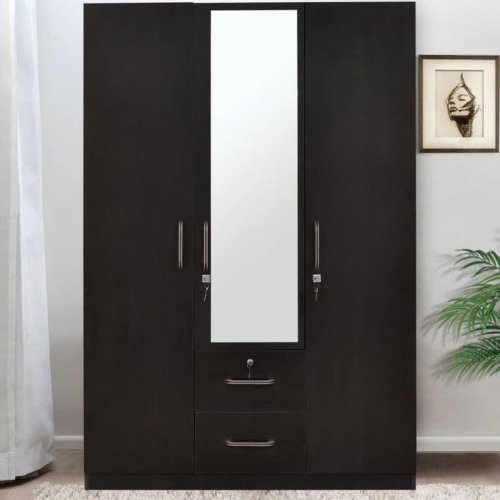 3 Door Wardrobe with Dressing Mirror
