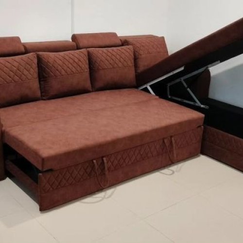 Convertible Sofa Bed with Storage Box