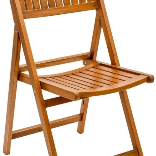 Foldable Wooden Chair for Outdoor Use