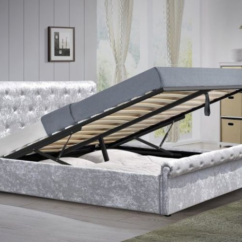 Modular Double Bed with Hydraulic Lift