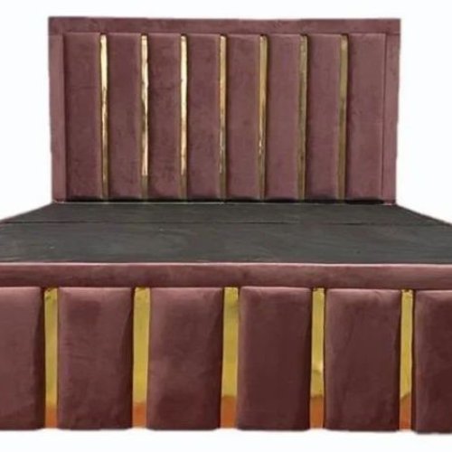 Queen Size Upholstered Bed with Headboard