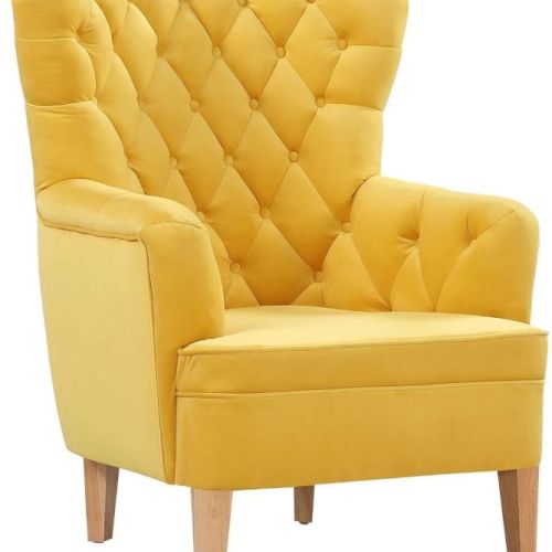 Wingback Chair with Padded Upholstery