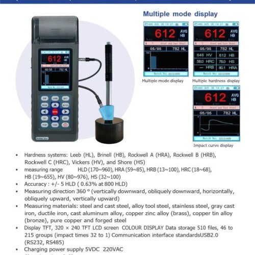 New Portable Digital Hardness Tester - Iti - 160 (Bmi)