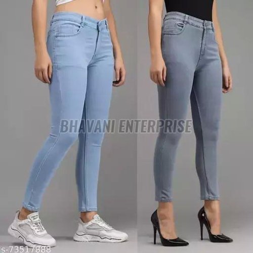 Ladies Skinny Fit Stretchable Jeans