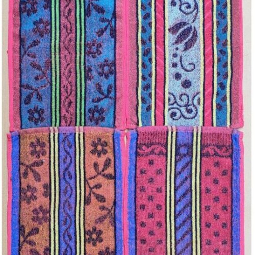 Ruby Red Cotton Towel