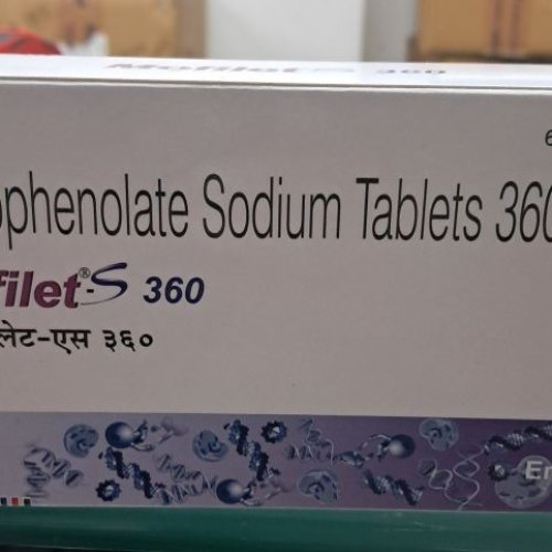 Mofilet S 360mg Mycophenolate Sodium Tablet