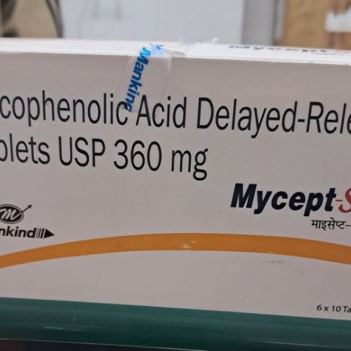 Mycepts 360mg Mycophenolic Acid Tablet