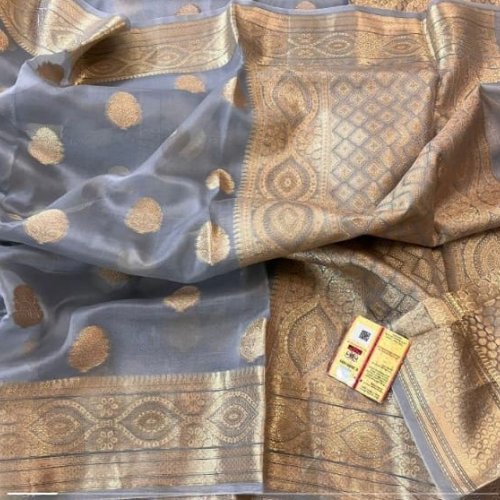 Organza Silk Banarasi Saree