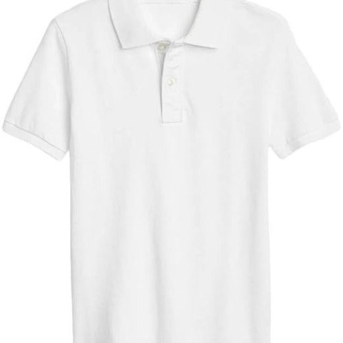 Mens White Polo T-Shirts