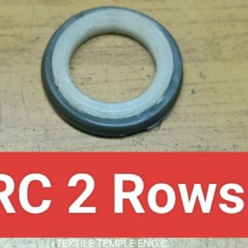 2 Rows Weaving Temple Ring