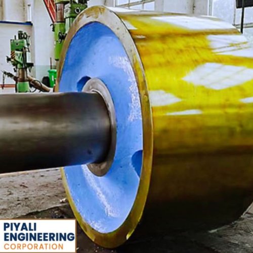 Trunnion Roller Wheel with Axle Assembly