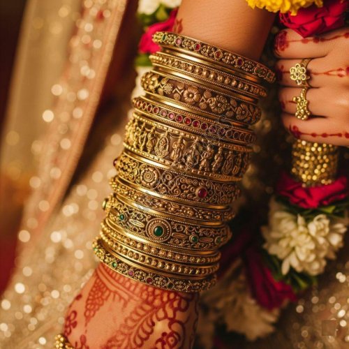 Heavy Bridal Brass Bangles