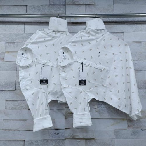 Mens Formal Wear Printed Shirt