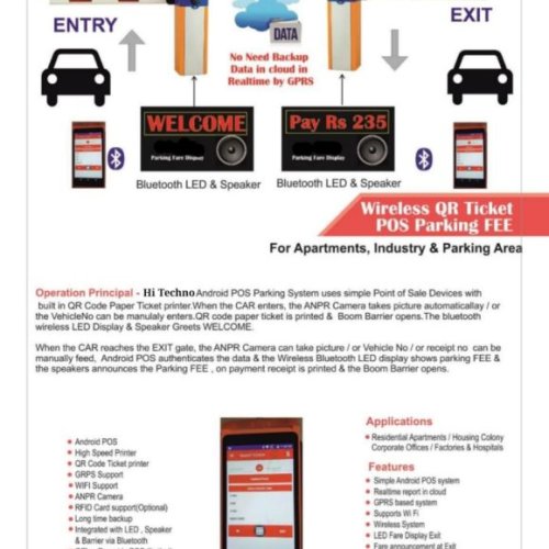 Automatic Parking Fee System