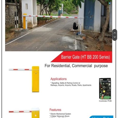 Automatic Road Barriers