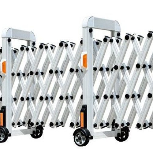 mild steel manual retractable gate