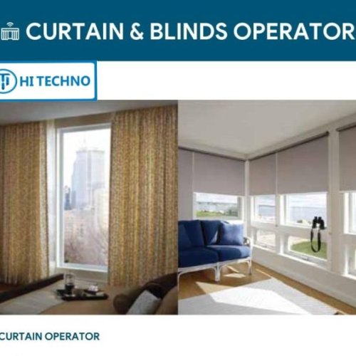 Vertical Motorized Curtain